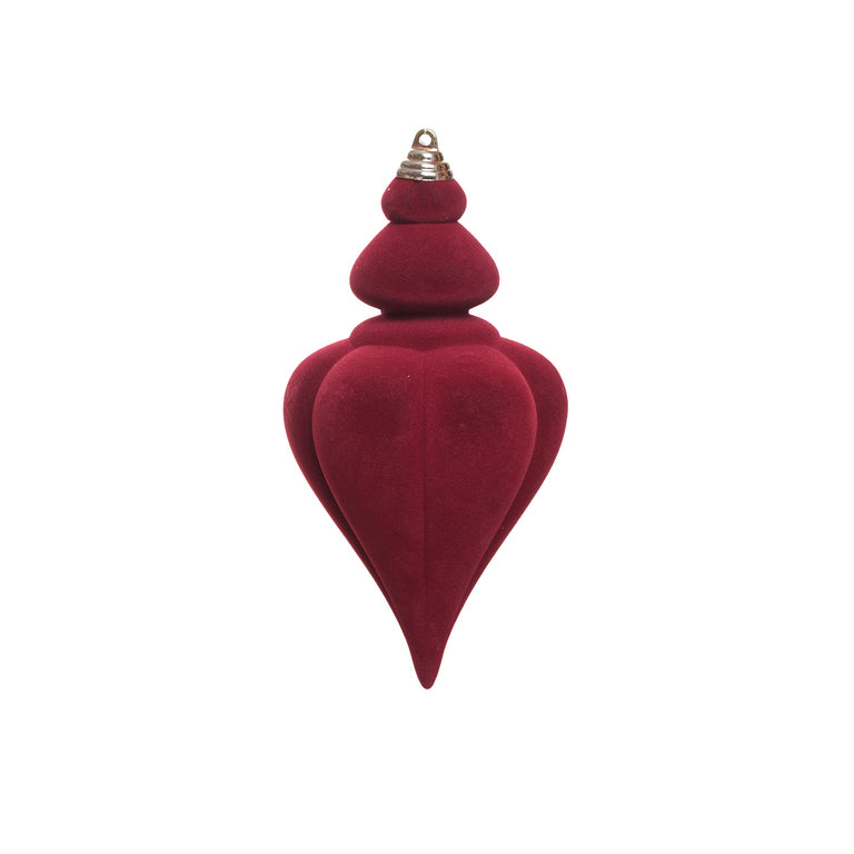 ORNAMENTO FELPA 24CM BORGONA