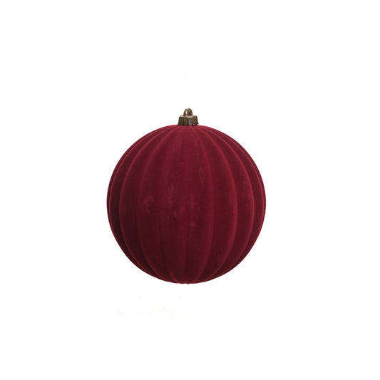 ESFERA FELPA 20CM BORGONA