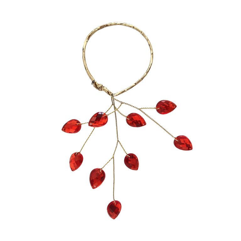 AROS SERVILLETAS ROJO 13CM