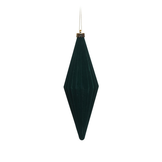 ORNAMENTO 10X30CM VERDE