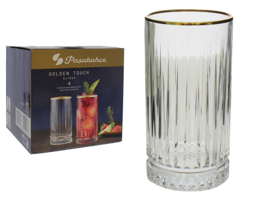 VASO (GOLDEN TOUCH ELYSIA) 4PZAS 435CC