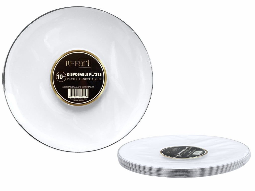 PLATOS DESECHABLES 7.5" 10PZS