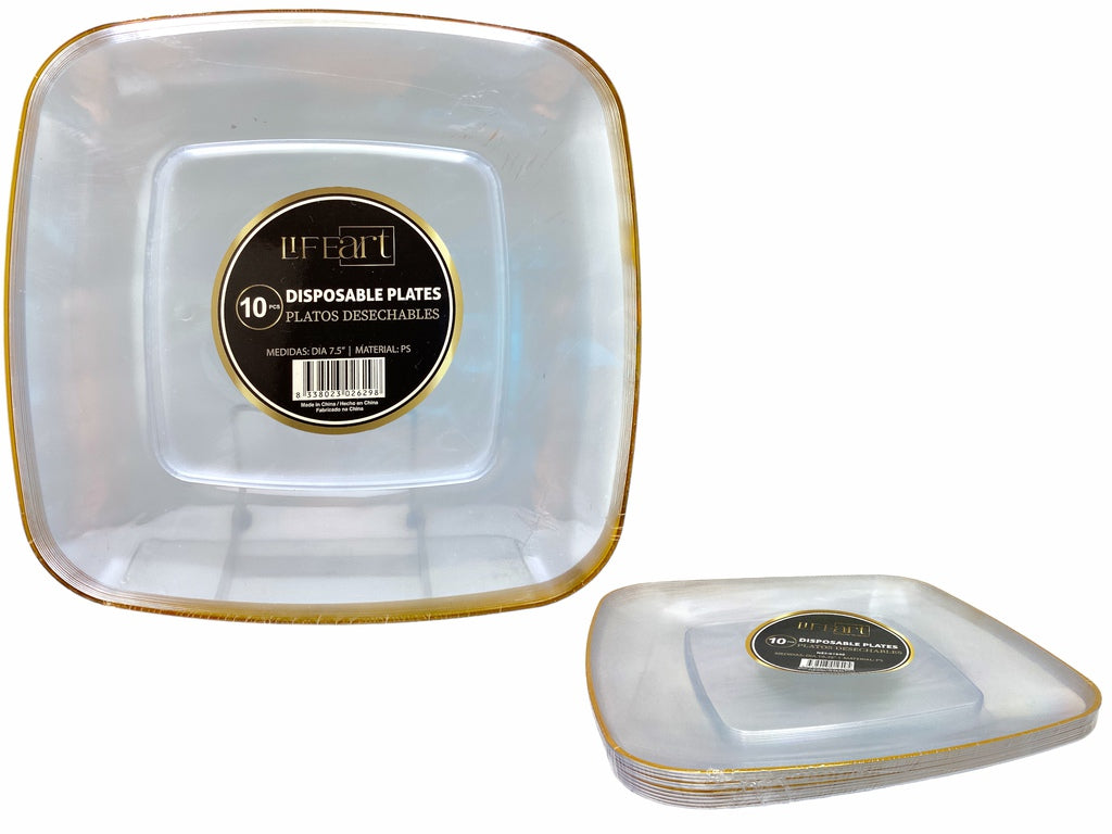 PLATOS DESECHABLES 7.5" 10PZS