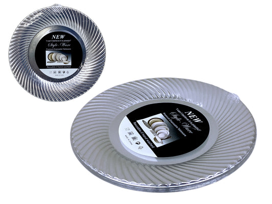 PLATOS DESECHABLES 10" 6 PZAS