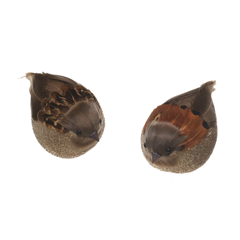 ADORNO AVE 12.5CM NATURAL S2