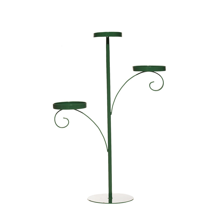 SOPORTE 3NIVELES 25X92X60CM VERDE
