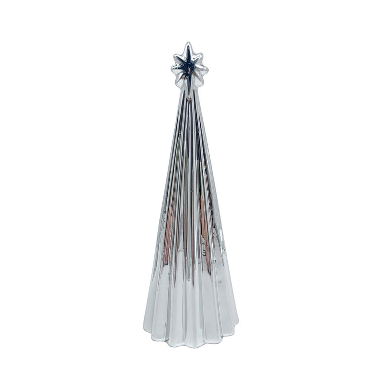ADORNO ARBOL 16.3CM BLANCO