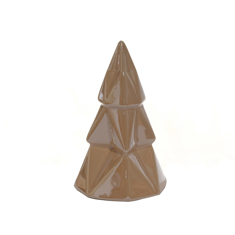 ADORNO ARBOL 9.5X15.5X7.8CM DORADO