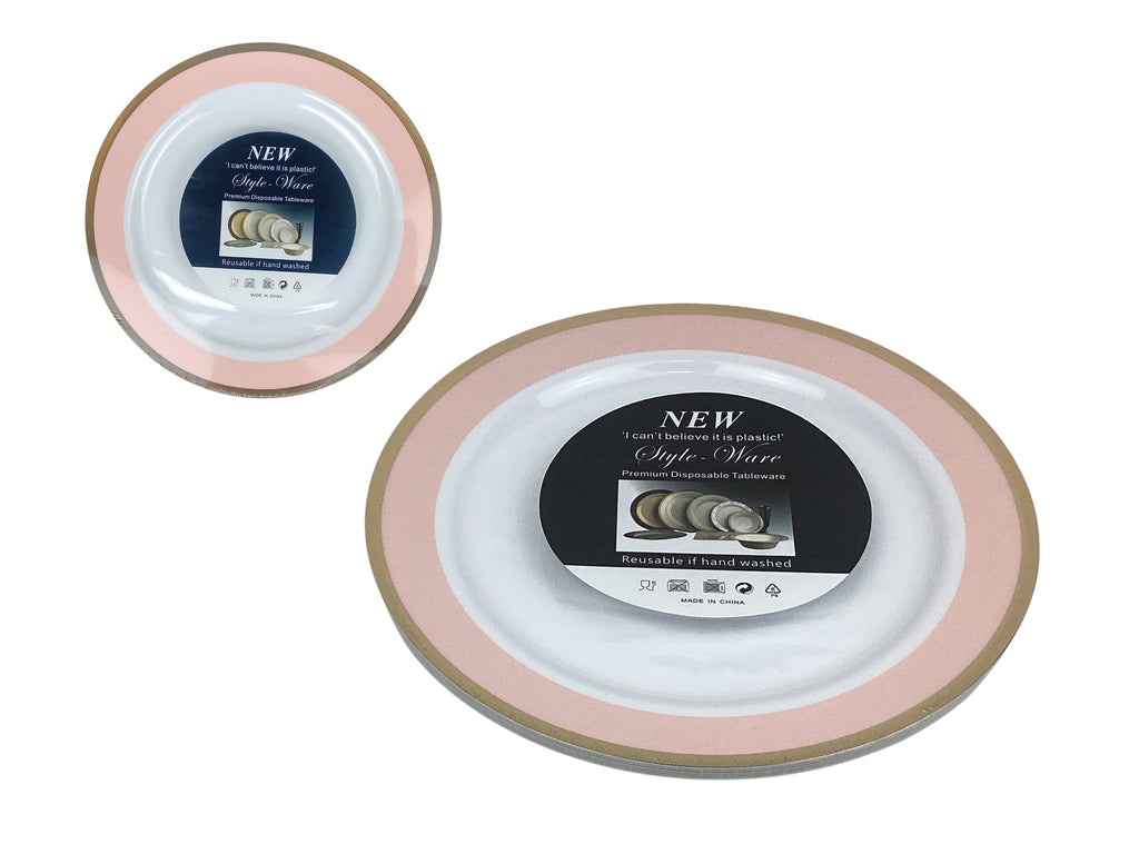 PLATO DESECHABLE 10" 6PZAS