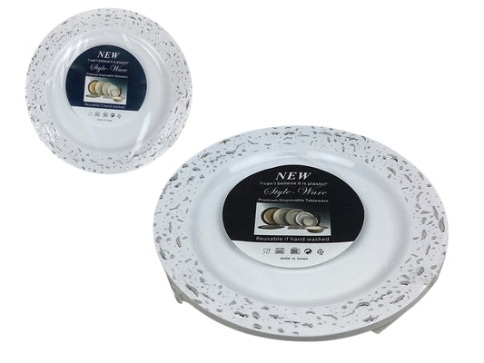 PLATO DESECHABLE 10" 6PZAS
