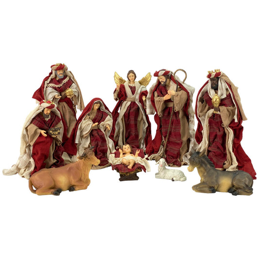 JG NACIMIENTO 14" 10PZ 16.5X15X35CM