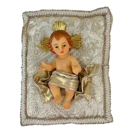 BEBE JESUS C/COJIN 5.5'' 11X5.5X14.5CM