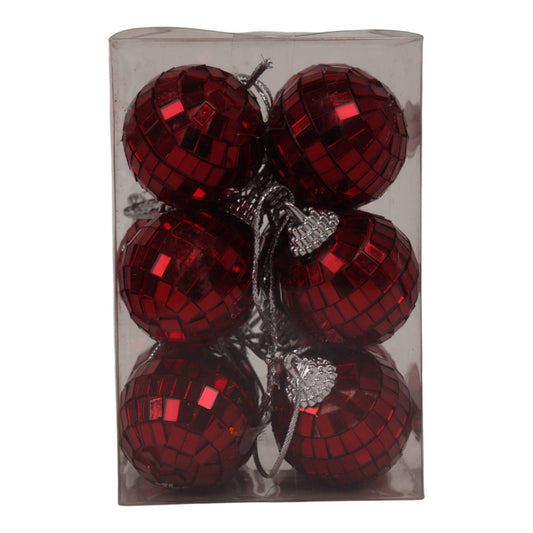 BOLAS 4CM EN CAJA PVC 12PZS
