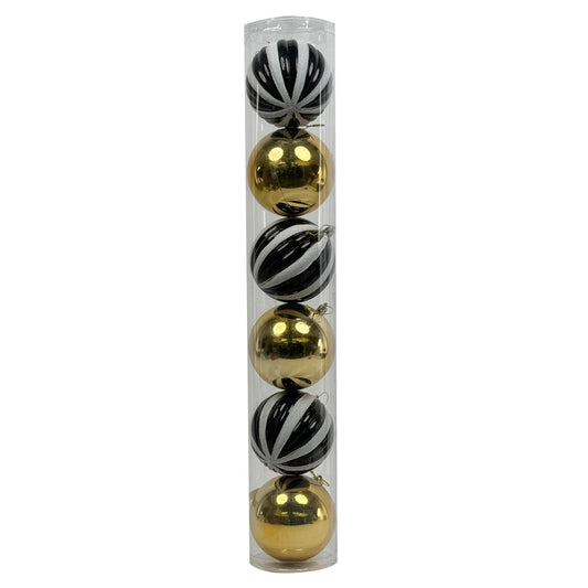 BOLAS 10CM EN TUBO 6PZS