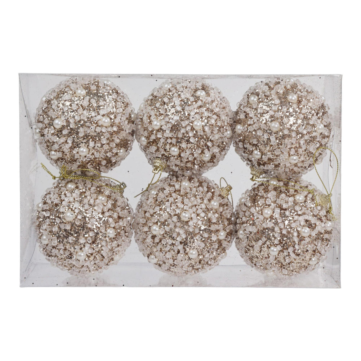 JG BOLAS DE NAVIDAD 6PZ 8X8X8