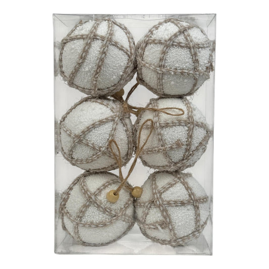 JG BOLA DECOR 6PZ 8CM