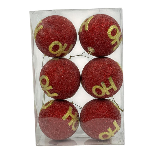 JG BOLA DECOR 6PZ 8CM