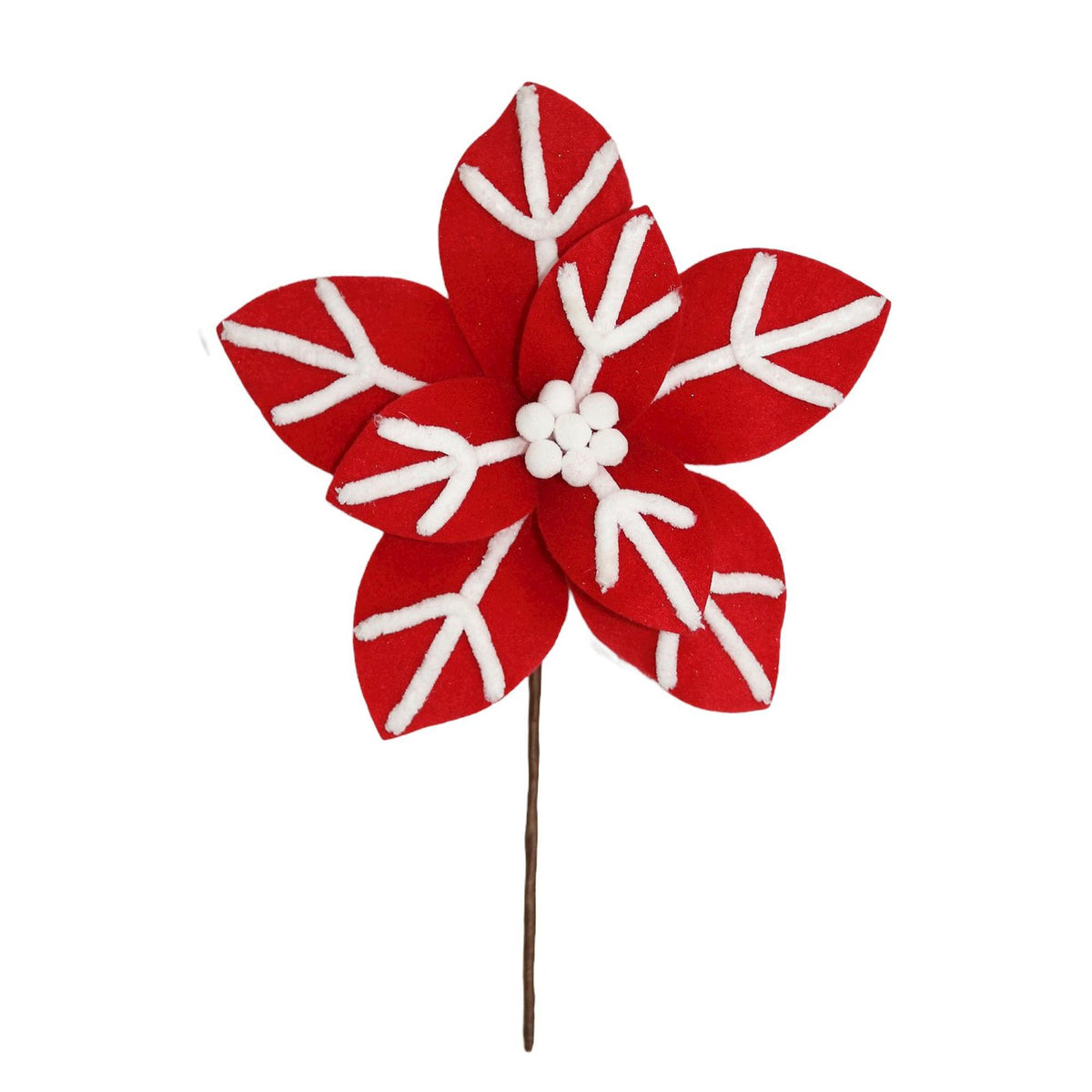 POINSETIA DECOR 35X28X6CM