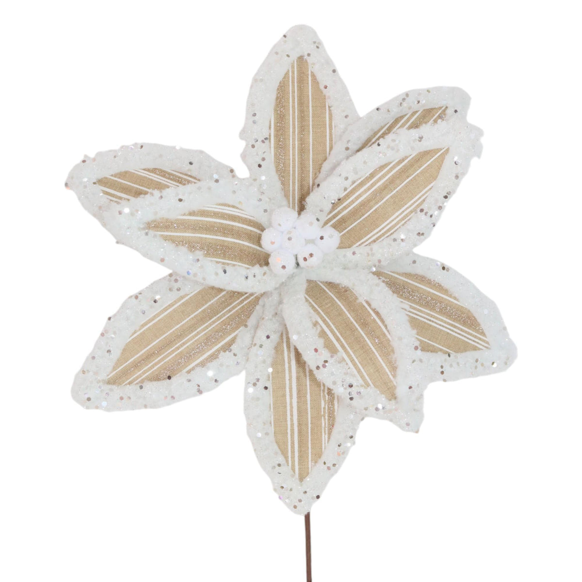 POINSETTIA DECOR 35X31X6CM