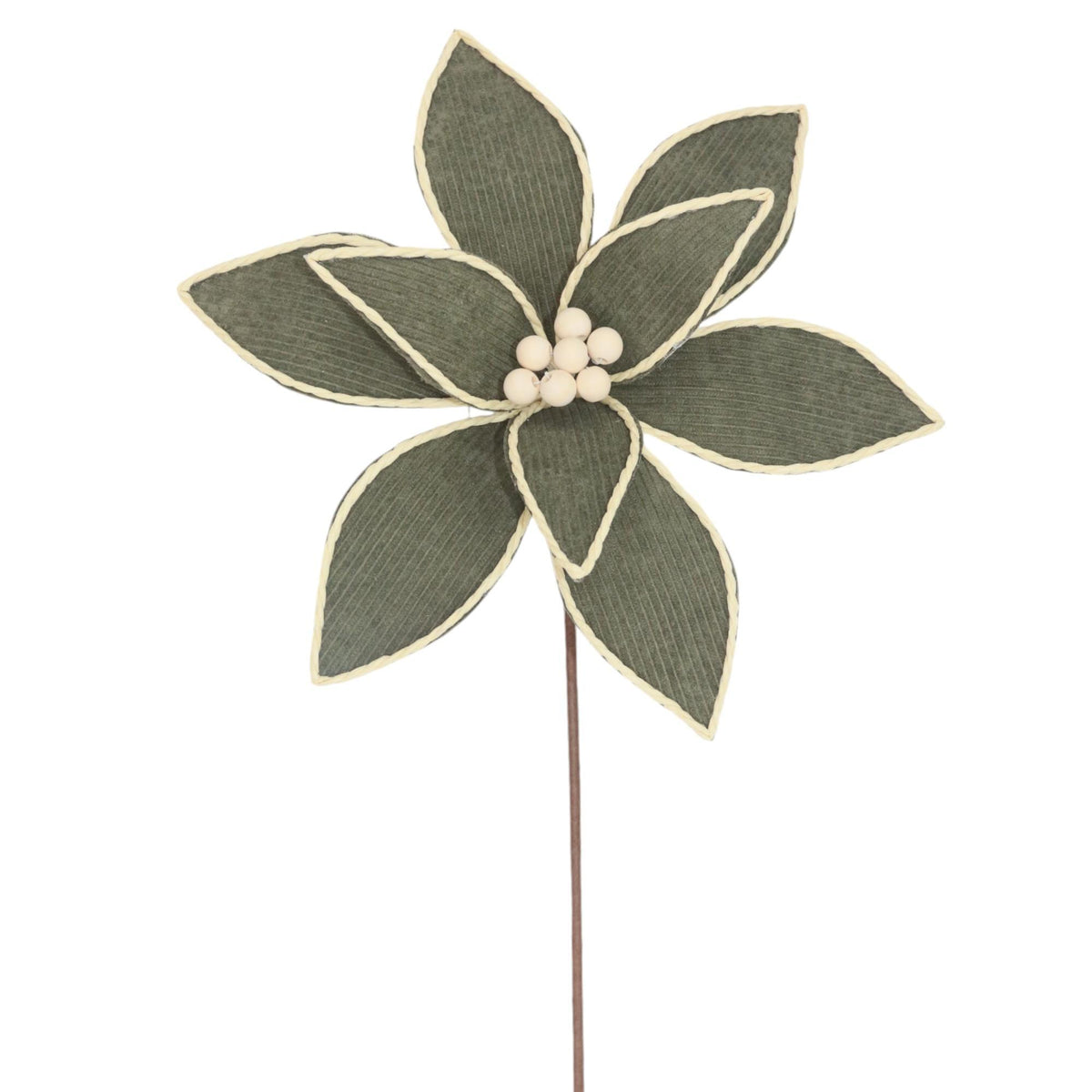 POINSETTIA DECOR 45X30X5CM