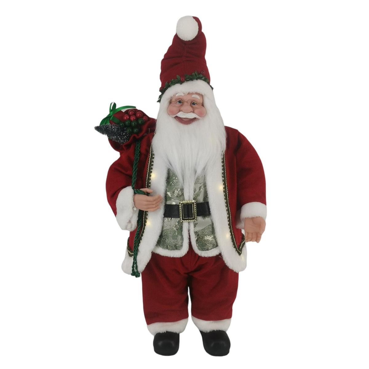 SANTA C/LUZ A/BAT2 30X22.5X71C