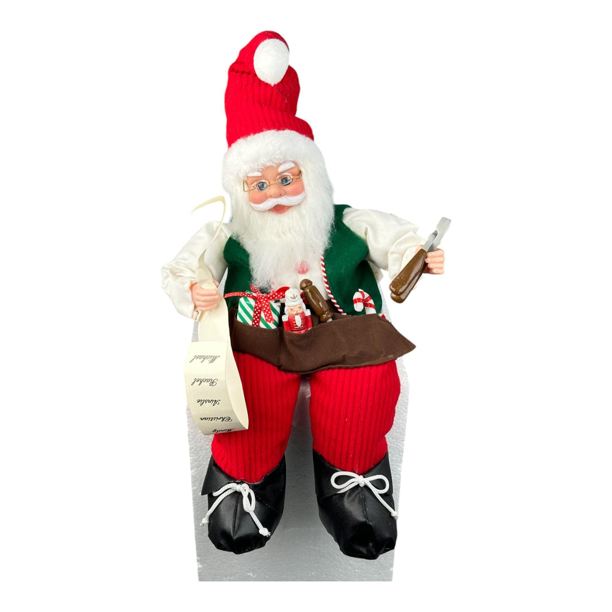 SANTA DECOR C/MUS C/MOV 23X13X40.5CM