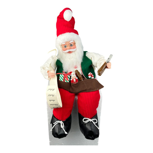 SANTA DECOR C/MUS C/MOV 23X13X40.5CM