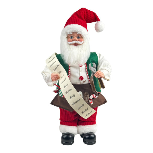 SANTA DECOR C/MUS C/MOV 18X14.5X45.5CM