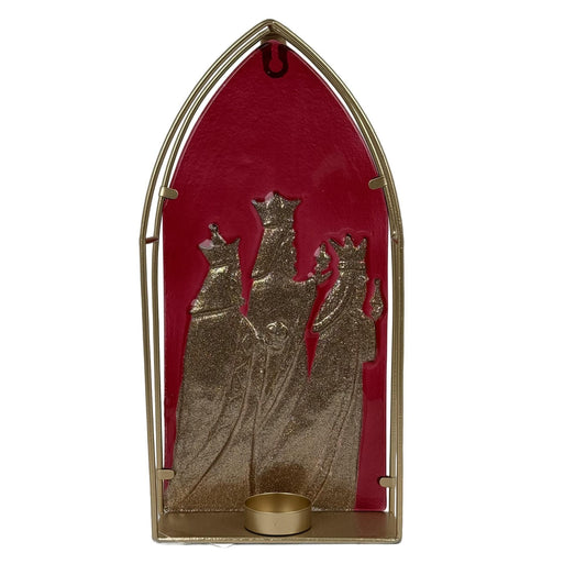 PORTAVELAS DECORATIVO 15.5X5X3