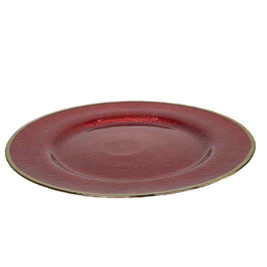 PORTAPLATO DE VIDRIO 33CM