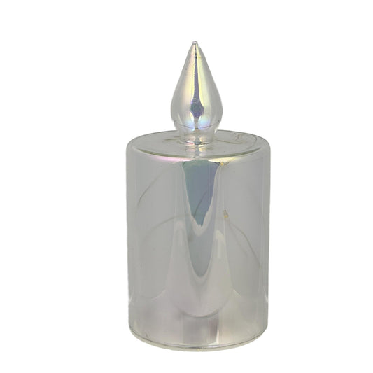 VELA DE VIDRIO CON LUZ