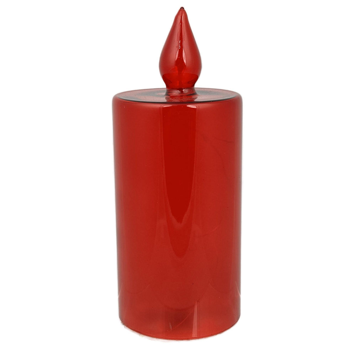 VELA DE VIDRIO CON LUZ
