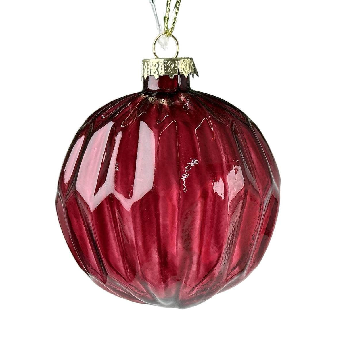 BOLA DE VIDRIO COLGANTE 8CM