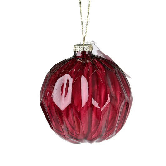 BOLA DE VIDRIO COLGANTE 10CM