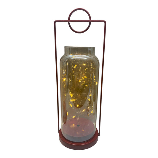 LAMPARA  C/LUZ A/BAT3 10.5X10.5X30CM