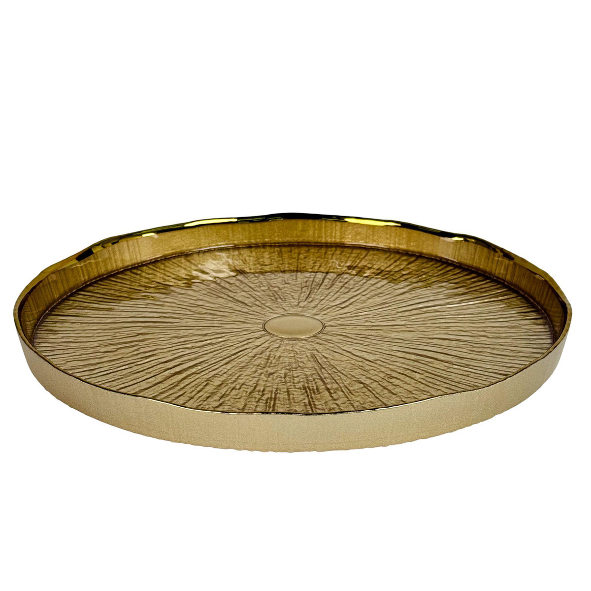PORTAPLATO DE VIDRIO 33CM 33X3