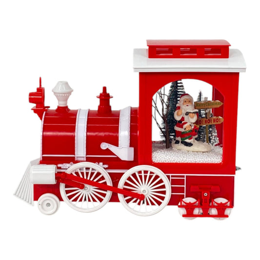 TREN NAVIDEÑO C/LUZ C/MUS C/MOV 31X15X24