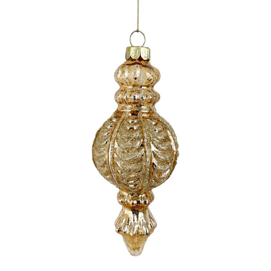 FINIAL DE VIDRIO COLG. 6X6X15C