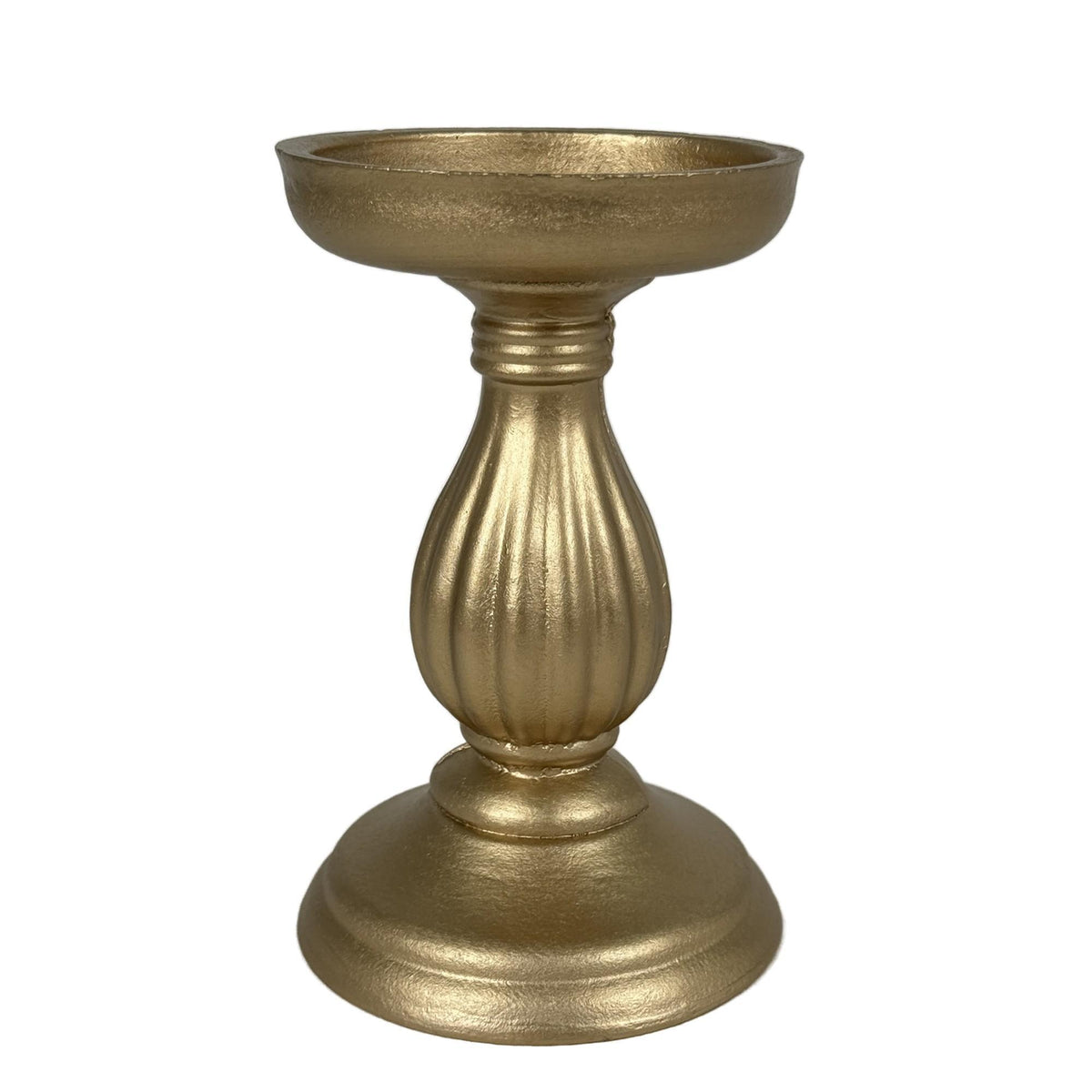 PORTAVELAS DE MADERA 17CM 11X1