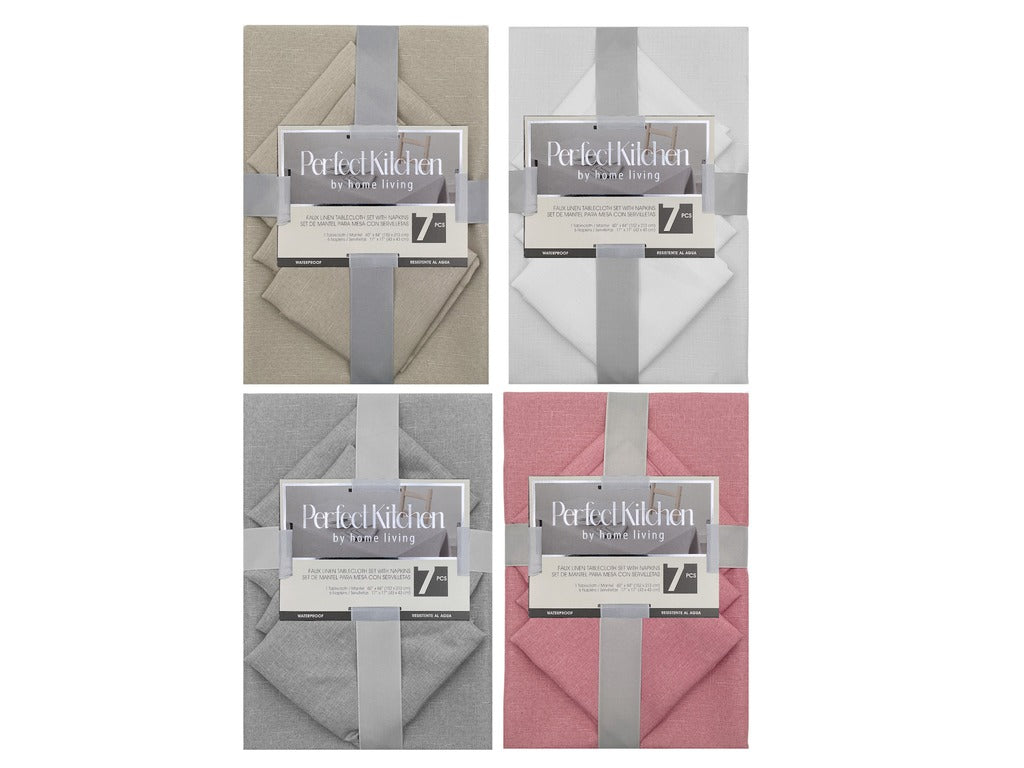 MANTEL 60"X84" + SERVILLETAS 6PZAS 17"