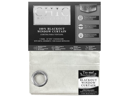 CORTINA BLACKOUT P/CASA 52X90"