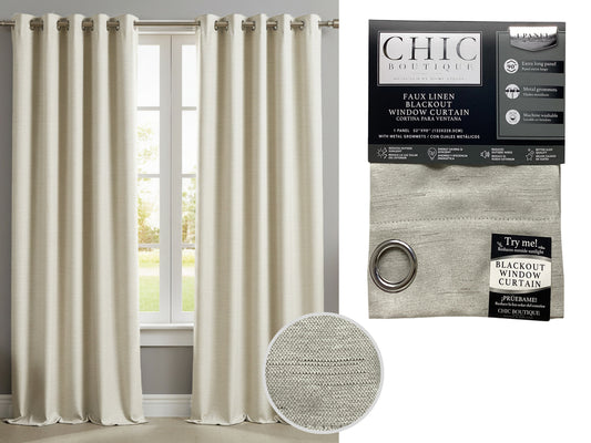 CORTINA BLACKOUT P/CASA 52X90"