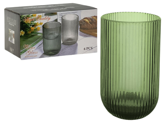 VASO 6PZAS 410ML