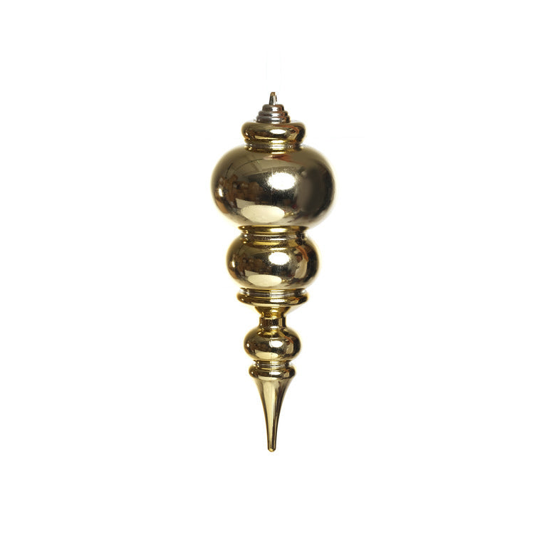 ORNAMENTO BRILLANTE 25CM DORADO
