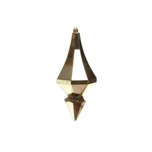 ORNAMENTO BRILLANTE 20CM DORADO
