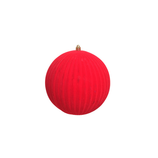 ESFERA FELPA 15CM ROJO