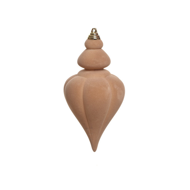 ORNAMENTO FELPA 24CM CREMA
