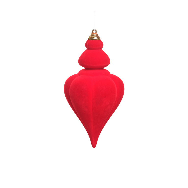 ORNAMENTO FELPA 24CM ROJO