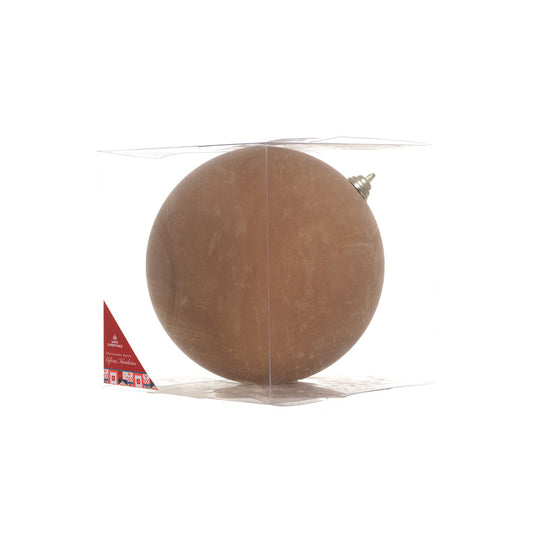 ESFERA 20CM FELPA CAJA PVC