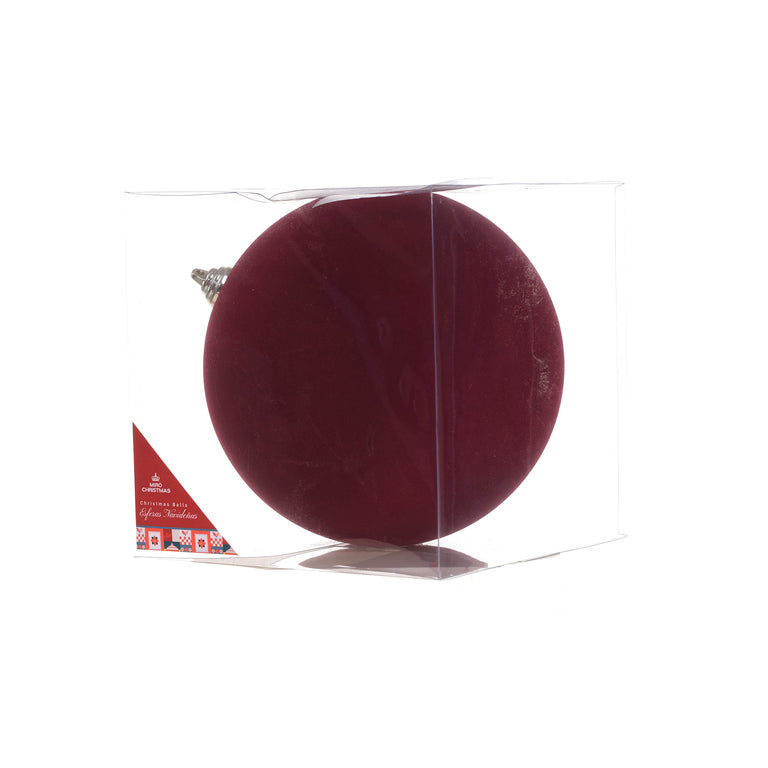 ESFERA 20CM FELPA CJA BORGONA
